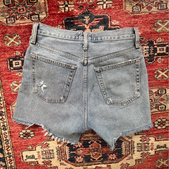 Agolde Riley Long short in Snapshot - Picture 2 of 12